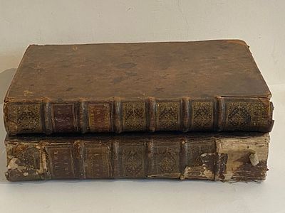 [Больш.форм., 1725] Обычаи страны и герцогства Анжу, т.I-II, 
[Coustumes du Pays et Duch&eacute; 