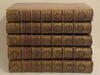 [1733] Глоссарий к авторам средне- и низколатинского периода в VIт./ Шарль Дюканж, т.I-V 