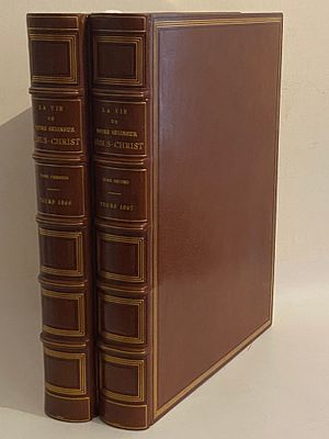 [Роскошн.Библиоф.Изд., Больш.форм.] Жизнь Господа Нашего Иисуса Христа — Джеймс Тиссо
1896 