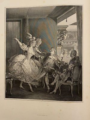 [Больш.форм.] Монументы физического и нравственного костюма конца XVIII века. Картины жизни 