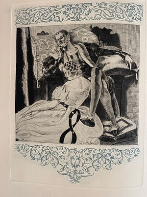 [Библиоф.Изд., Оригин.рисун., Эротика] Любовные стихи&raquo; — Пьер де Ронсар, экз.H.C., 
[Les Amours 