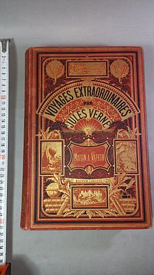 "Жюль Верн. Паровой дом. Путешествие по Северной Индии", фр., Biblioth&egrave;que d’&Eacute;ducation et de 