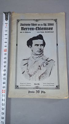 "Иллюстрированный путеводитель по королевскому дворцу", нем., 1906 г.