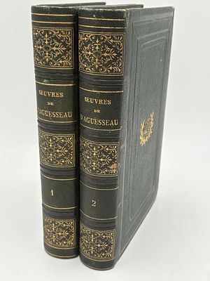 [1865, Государство и Церковь] Сочинения [Oeuvres]
Агессо д’ [d’Aguesseau]Описание:
Двухтомное 