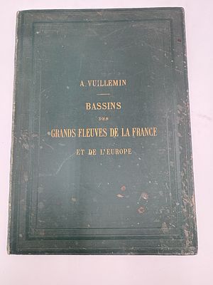 Атлас. Бассейны крупнейших рек Франции и Европы [Bassins des grands fleuves de la France et de 