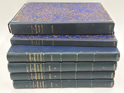 [2 атласа с изобр., 1858–1862] Феодальные монеты Франции [Monnaies f&eacute;odales de France]
Фостен 
