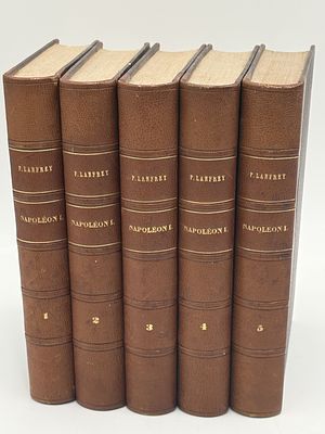 [1870-1875] История Наполеона I [Histoire de Napol&eacute;on Iᵉʳ]
П. Ланфре [P. Lanfrey]Описание: 