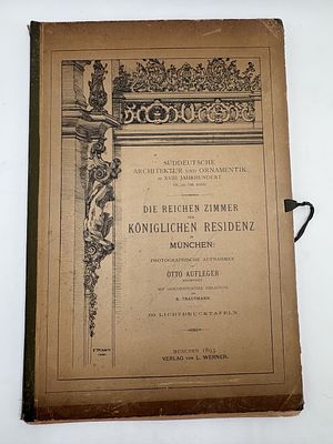 [1893] Богато убранные залы королевской резиденции в Мюнхене [Die reichen Zimmer der 