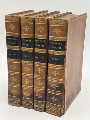 [Гравюры] Сочинения Гомера и гомеровских поэтов. Гомер. 1804–1807.
т. I-IV. [ΟΜΗΡΟΥ ΕΠΗ. HOMERI 