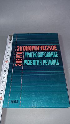 Энергоэкономическое прогнозирование развития региона. Москва: Наука, 2008.Научное издание 