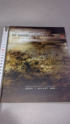 Marc-Arthur Kohn. Аукционный каталог. Париж, Drouot Richelieu. 7 июля 2005. Париж: 2005.