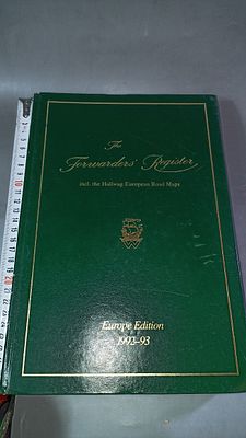 Реестр экспедиторов Европы, включающий европейские дорожные карты Hallwag. 1992–93. Ландскруна: 