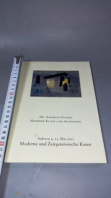 Dr. Andreas Sturies. Современное и актуальное искусство. Аукцион 5, 12 мая 2001. Дюссельдорф: 