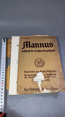 Ханс Райнерт. Маннус. Журнал по германской доистории. 26 год, 1934, выпуски 3/4. Лейпциг: Curt 