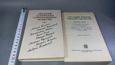 Русская советская сатирическая повесть. 20-е годы. / Актуальные проблемы советской романистики. 