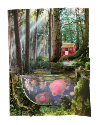 נעמי שלו - ׳׳עולם שקט 3׳׳ 2021. בסדרה ׳׳העולם השקט׳׳ נותנת לנו נעמי נחמה בעתיד אפוקליפטי בו לא 