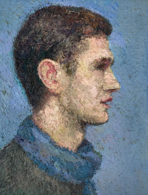 ישראל דרור חמד - ׳׳פרופיל׳׳ 2018. ישראל דרור חמד צייר ישראלי צעיר ומבטיח שהציג תערוכת יחיד במשך חצי 