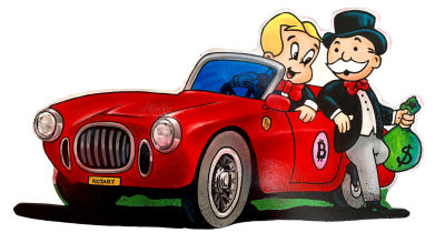 KOT-ART - ׳׳מונופולי׳׳ 2022. מחווה מאמן הגרפיטי קוט-ארט לאמן הגרפיטי הבינלאומי אלק מונופולי 