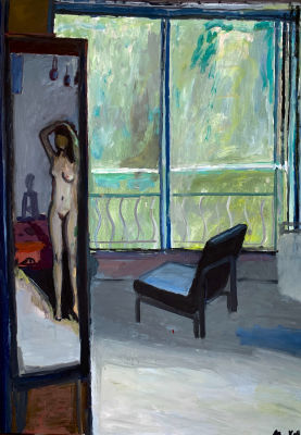 וסיה הורסט - ׳׳עיצוב הפנים ברמת גן׳׳ 2019. שימו לב לאמן וסיה שהציג בתל אביב תערוכה משותפת ב2017 עם 