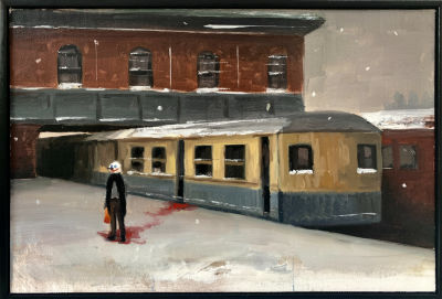 ליגאן קו - ׳׳עוד יום עבודה נגמר׳׳ 2022. הכירו את האמן הקוריאני-אמריקאי ליגאן קו, צייר ריאליזם 