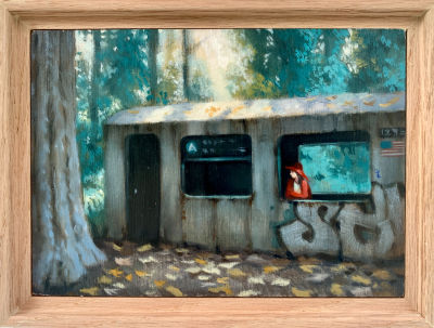 ליגאן קו - ׳׳מקום מסתור׳׳ 2022. הכירו את האמן הקוריאני-אמריקאי ליגאן קו, צייר ריאליזם 