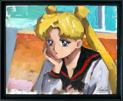 ליגאן קו - ''Usagi''. הכירו את האמן הקוריאני-אמריקאי ליגאן קו, צייר ריאליזם ופופ-סוריאליזם עכשווי 