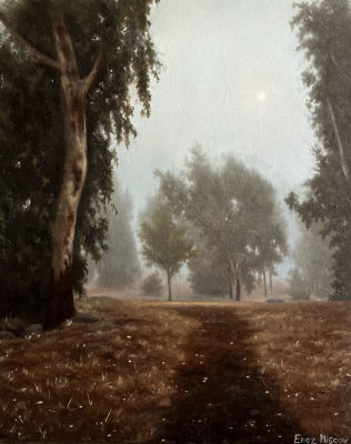 ארז פליסקוב - ׳׳צלילים שקטים׳׳ 2023. שמן על עץ ממוסגר 
20/25 ס׳׳מ 
חתום 
קוקו מציגה בפניכם בשלישית 