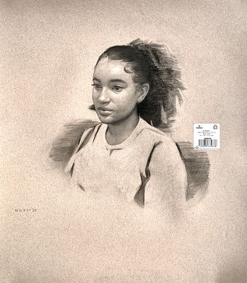 נועם לוי - ׳׳׳גבריאלה׳׳ 2025. גרפיט, פחם, קונטרה וגיר לבן על נייר
57/50 ס׳׳מ
חתום
קוקו גאה להציג