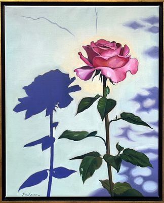 דניאל צוברי - ׳׳שקט של אמצע קיץ׳׳ 2025. שמן על בד ממוסגר 
40/32 ס׳׳מ 
חתום 
תמיד משמח להציג בפניכם 