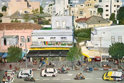 לנה ליברמן - ׳׳קינג ג׳ורג׳׳׳ 2023. שמן על בד 
80/120 ס׳׳מ 
חתום 
הכירו את האמנית לנה ליברמן (1971) 