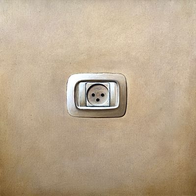 תומר נחשון - ׳׳סדק׳׳ 2025. שמן על בד 
30/30 ס׳׳מ 
חתום 
תומר נחשון (1999) הוא צייר שחי ויוצר 