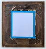 Diana Kogan - ''La Grista'' (Paris Square) 2017. Oil on paper framed 
33/25 cm (Antique frame 63/58 Image - 3