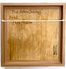 Erez Pliscov - 'The Journey Back' 2026. Oil on framed wood 
25/25 cm 
signed 
KooKoo is excited to Image - 2