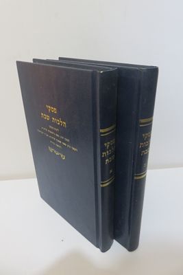 פסקי הלכות שבת 
ליקוט מפסקי רבי משה פיינשטיין 
מאת אפרים אליעזר פאדאווער