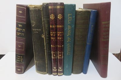 גדולי ישראל על התורה 
חתם סופר / אהבת יהונתן / כתב סופר / דברי שאול על התורה / רבינו בחיי / 