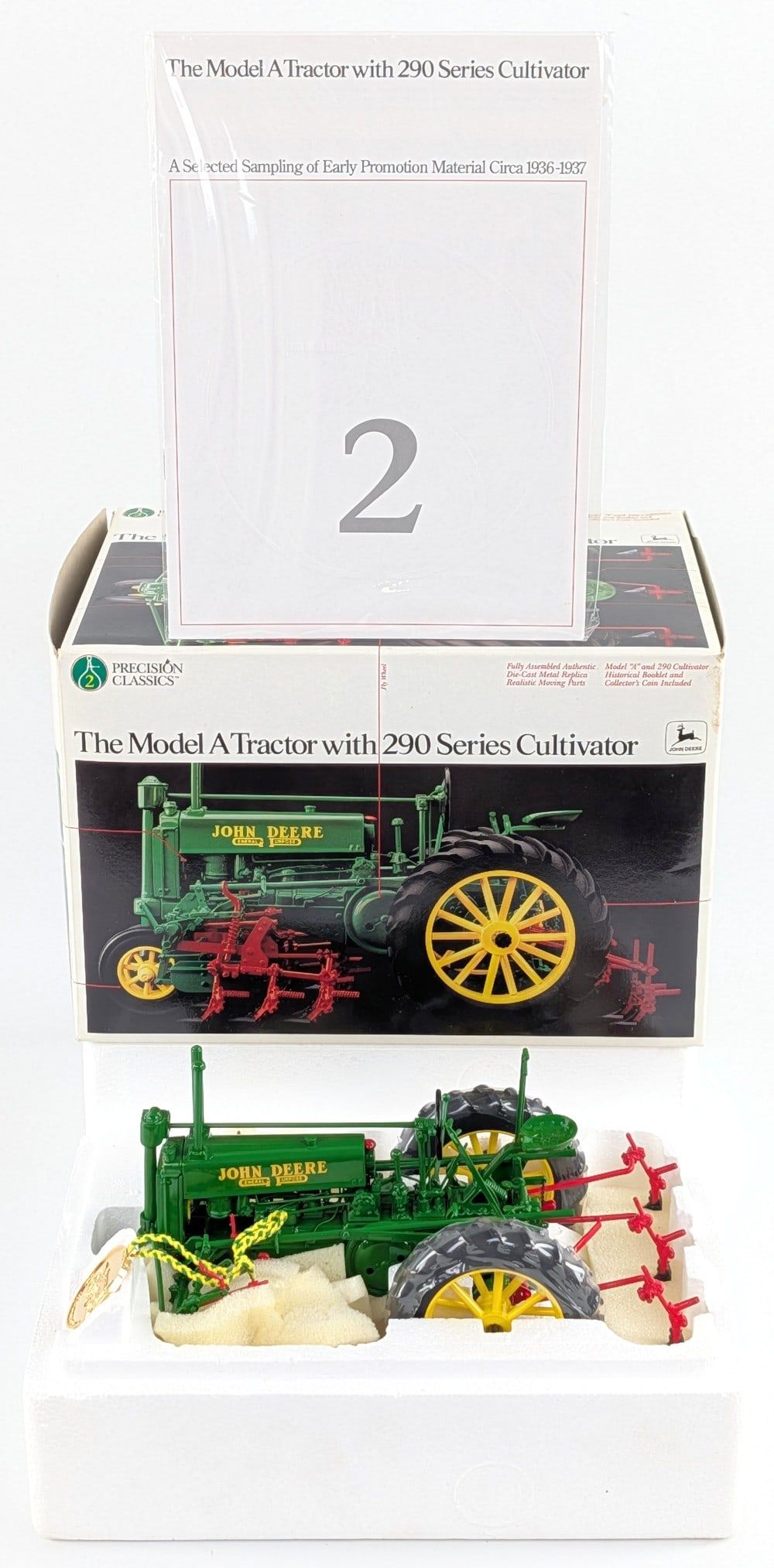 1/16 Ertl John Deere Model A Tractor with 290 Series Cultivator Precision Classics #2. 1/16 Ertl 