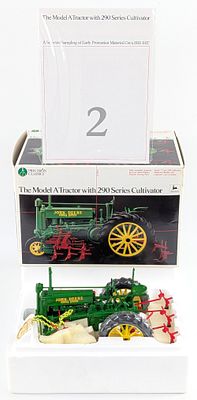1/16 Ertl John Deere Model A Tractor with 290 Series Cultivator Precision Classics #2. 1/16 Ertl 