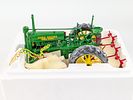 1/16 Ertl John Deere Model A Tractor with 290 Series Cultivator Precision Classics #2. 1/16 Ertl Image - 1