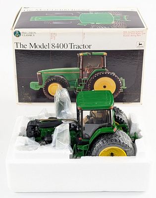 1/32 Ertl John Deere 8400 Tractor Precision Classics #8. 1/32 Ertl John Deere 8400 tractor with 