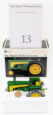 1/16 John Deere Model 730 Diesel Tractor Precision Classics #13. 1/16 John Deere Model 730 