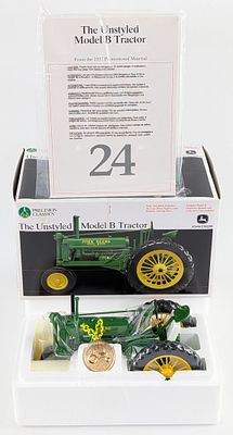 1/16 Ertl John Deere Unstyled Model B Tractor Precision Classics #24. 1/16 Ertl John Deere 