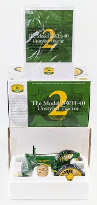 1/16 Ertl John Deere Model BWH-40 Unstyled Tractor Collector's Center #2. 1/16 Ertl John Deere 