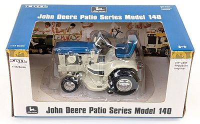 1/16 Ertl John Deere Patio Series Model 140 LGT Spruce Blue. 1/16 Ertl John Deere Patio Series 