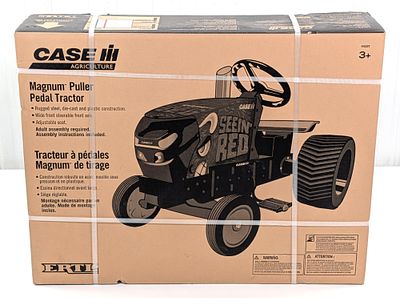 Ertl Case IH Magnum Seein' Red Pulling Pedal Tractor - NIB. Ertl Case IH Magnum Seein' Red 