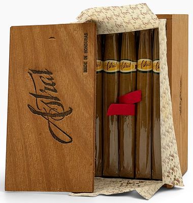 Box of 25 Astral Perfeccion Cigars. This is a distinct figurado cigar measuring 7" x 48 ring 