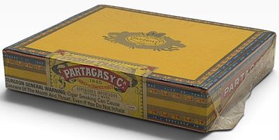 Box of 25 Partagas No. 1 Cigars, Sealed. This box of cigars is sealed and in the original 