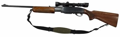 Remington Model 760 Gamemaster .257 Roberts Pump Action Rifle with Scope.? The vintage 