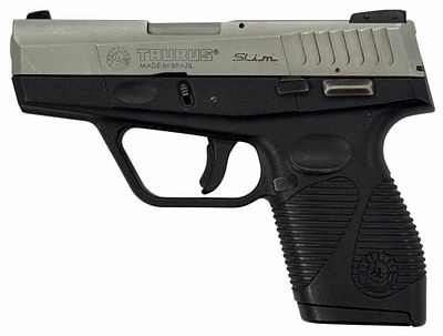 Taurus PT709 Slim .9mm Semi Automatic Pistol.? The Taurus PT709 Slim semi auto pistol is in 