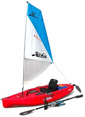 2015 Hobie Mirage Sport Kayak & Sail Kit. This kayak is a Hobie Mirage Sport, a premium, highly 