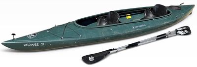 2001 Perception Keowee 3 Tandem Kayak. The Perception Keowee 3 is a classic, hunter-green tandem 